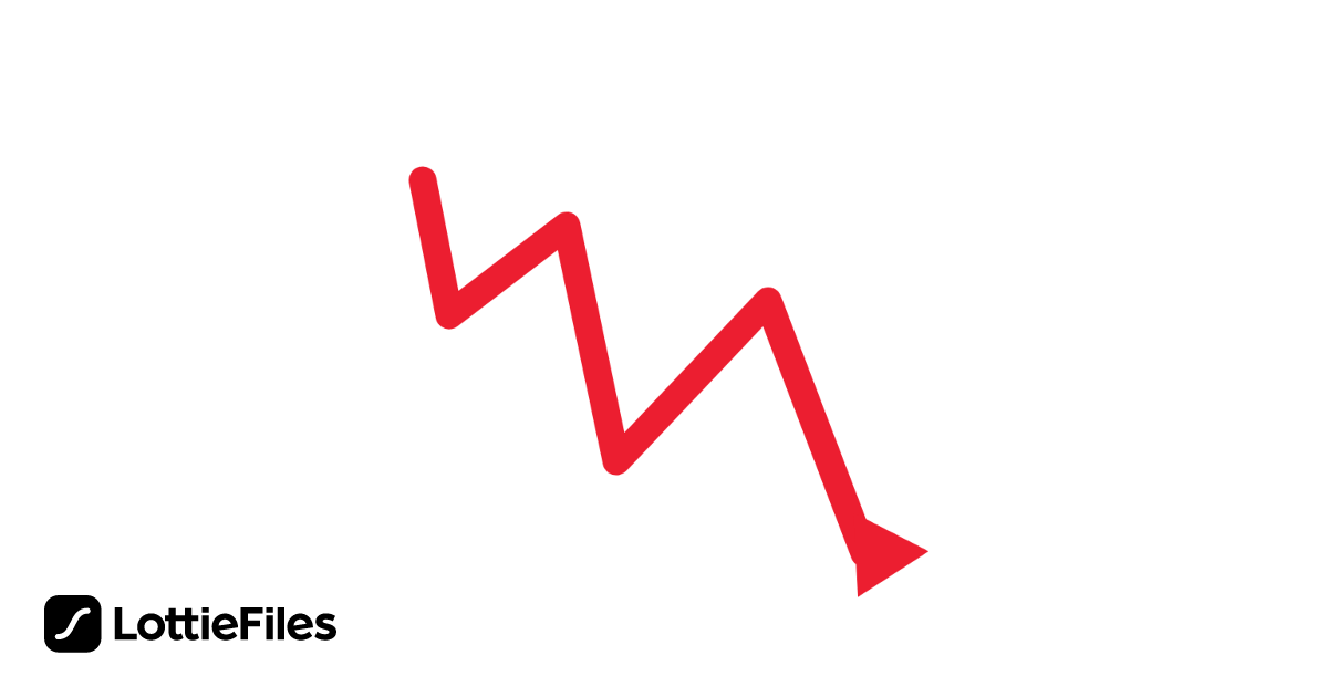 Free Down Graph Animation by Dinesh _144 | LottieFiles