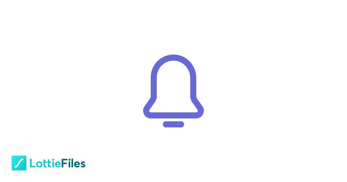 Bell/ Notification Icon by Goutham P Panicker - LottieFiles