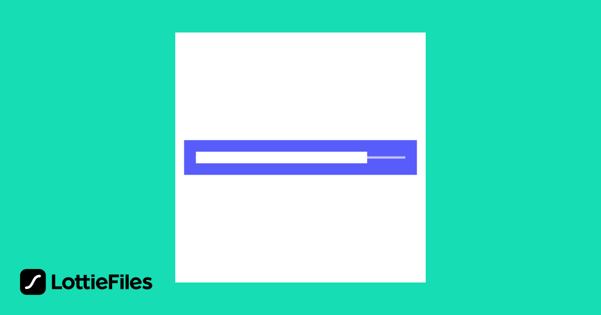 Free Loading Bar Animation | Website Loader | Looped Animation by ...