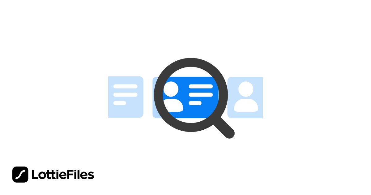 Free Find ID Animation by 章_koala | LottieFiles