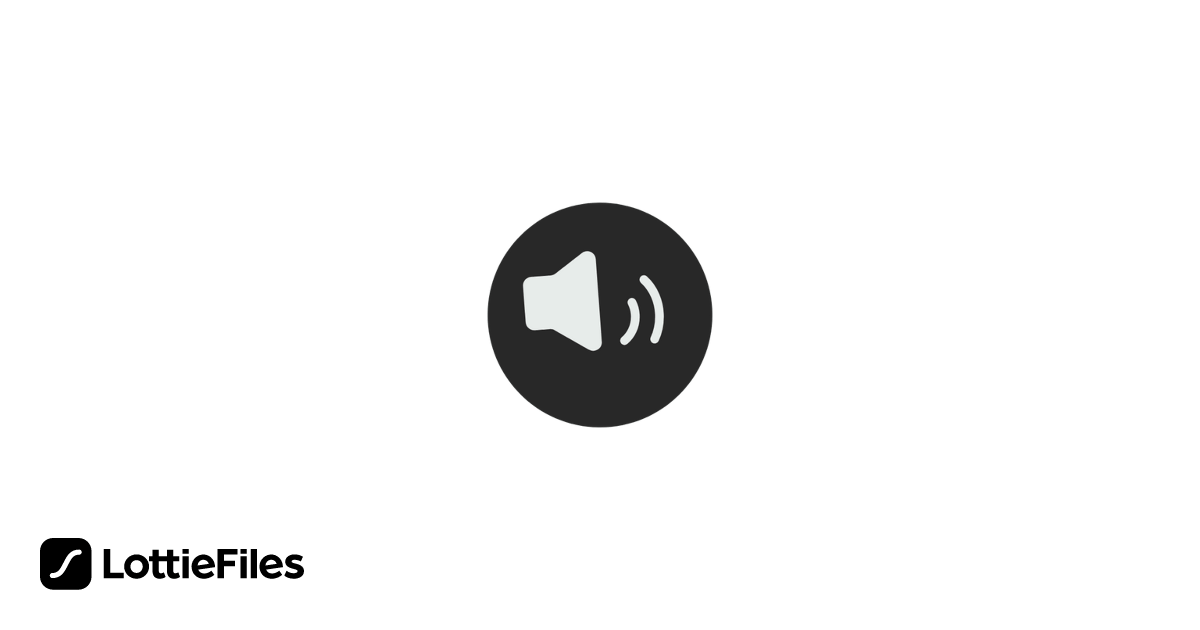 Free Sound on / off Animation by Joao Oliveira Oliveira | LottieFiles