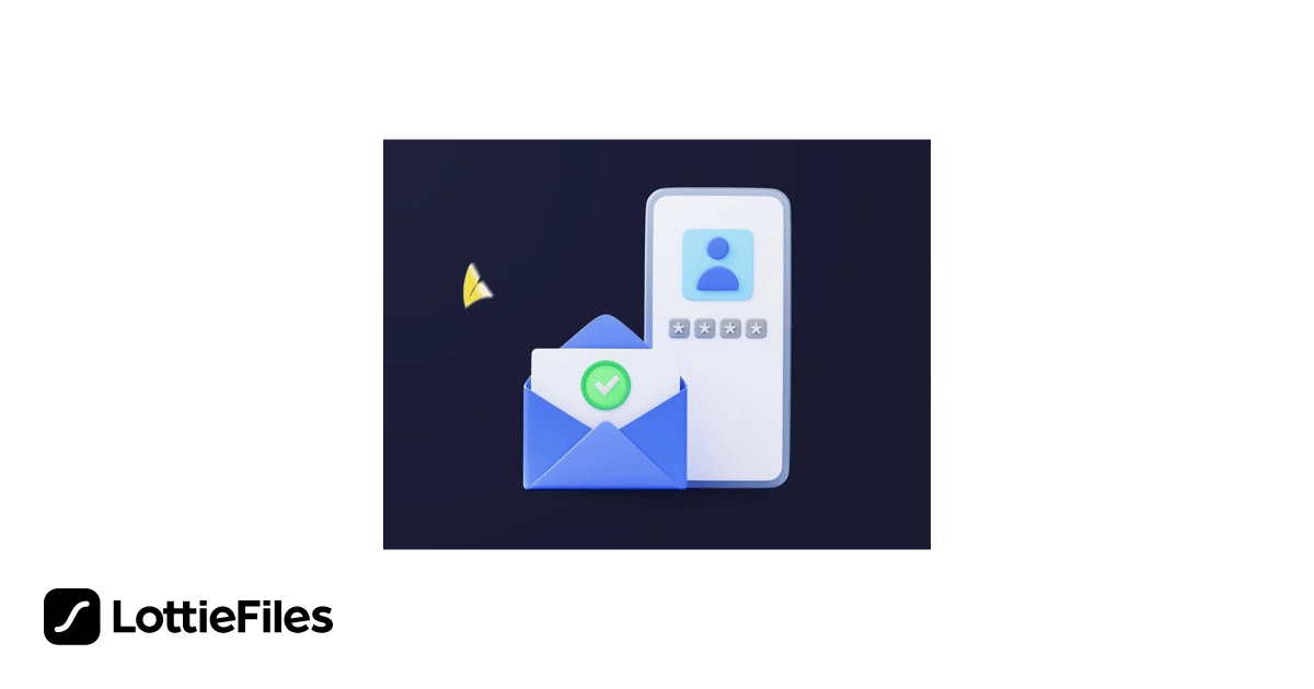 Free 3d Message Animation By Irfan M Lottiefiles