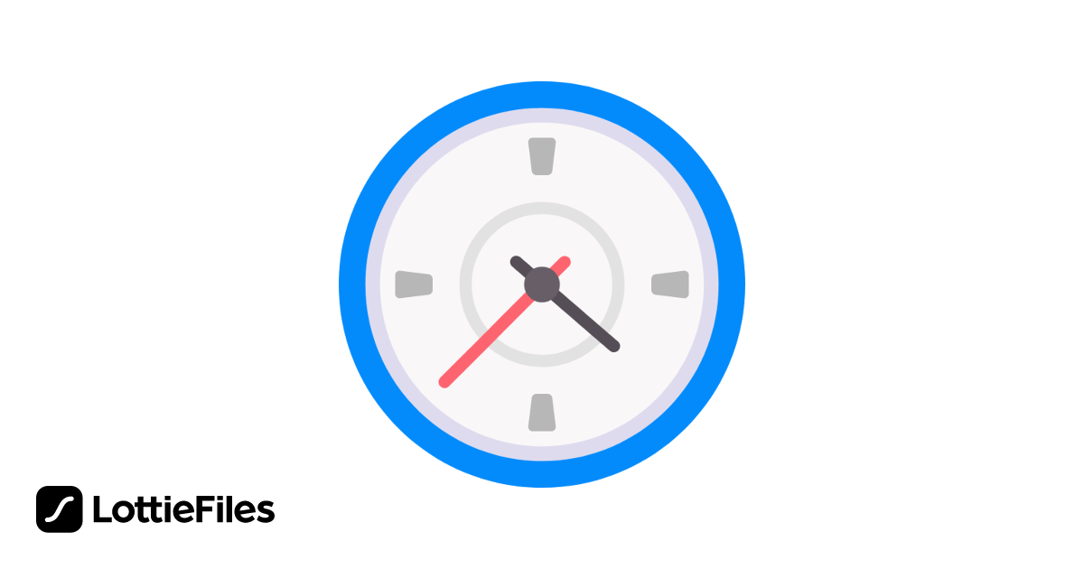 Clock Loading Animation By Md Abdur Rahim Lottiefiles Clock Loading Animation By Md Abdur Rahim Lottiefiles