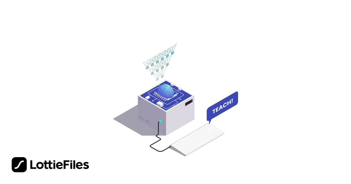 Free Brain work Lottie JSON animation Animation by Tinymotion | LottieFiles