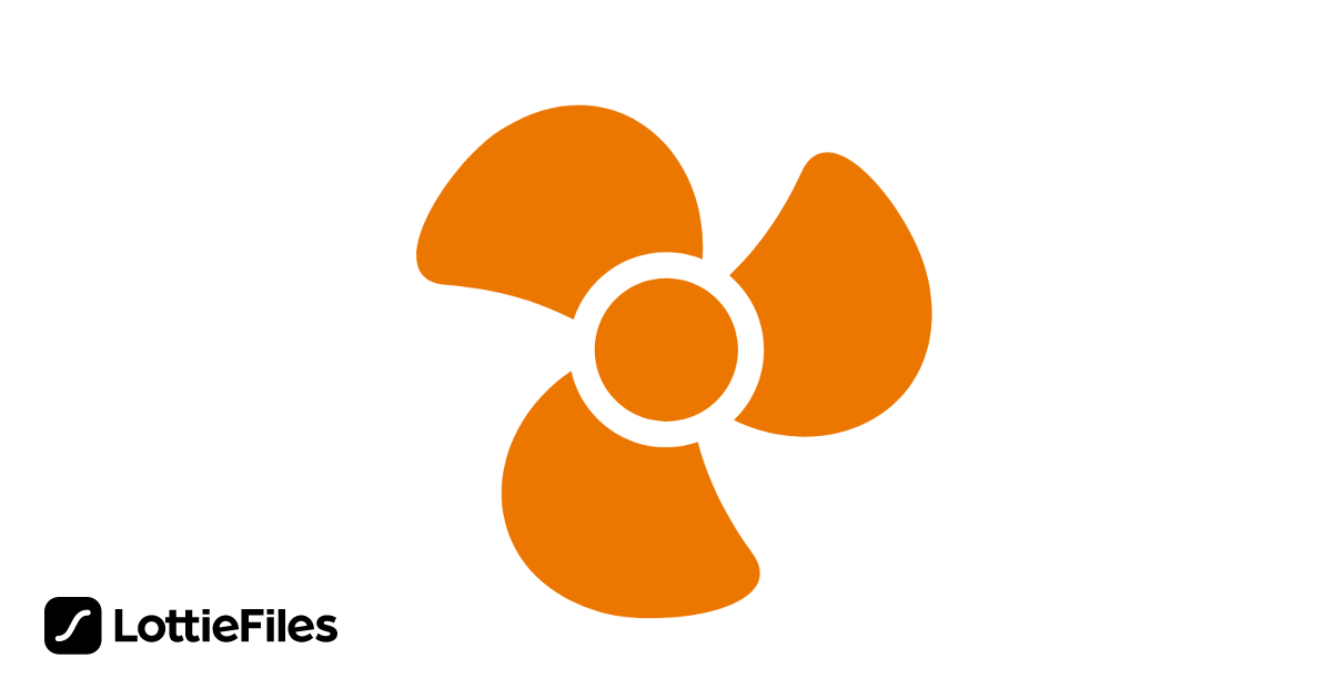 Free Rotating Fan Animation by Mudit Khandelwal | LottieFiles
