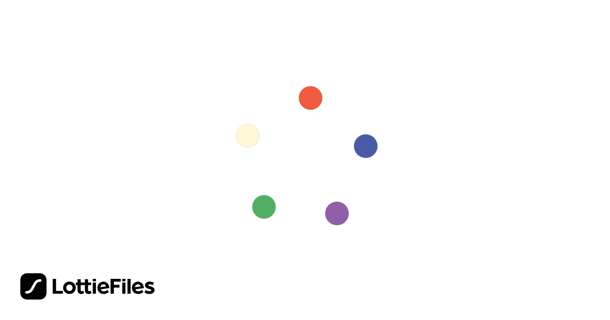 Free Circle Loading Point Animation by Naufal Fikri Azhar | LottieFiles