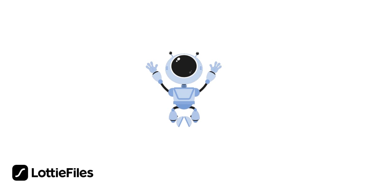 Free Fun Jumping Robot Animation By Alexander Rozhkov Rozhkov Lottiefiles