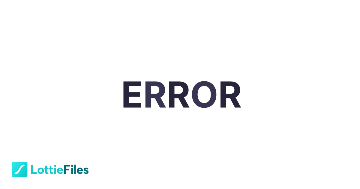 Creative Error Animation With Ball By Bekhzod Usmonov Lottiefiles Creative Error Animation With Ball By Bekhzod Usmonov Lottiefiles