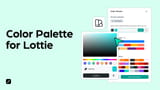 How to use the Color Palette for Lottie animations