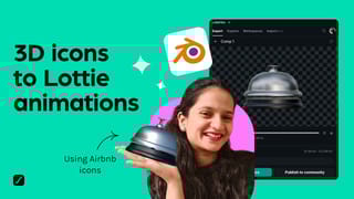 After Effects 3D to Lottie tutorial: Turn Airbnb’s icon into a Lottie animation