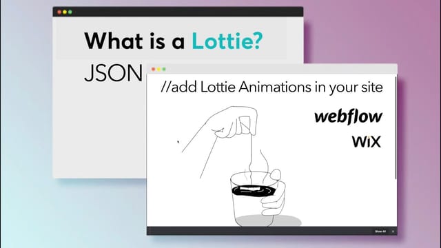 Tutorial: How to add Lottie JSON animations in your websites easily