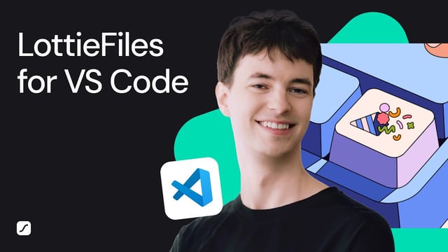 How to use Lottie animations in VS Code