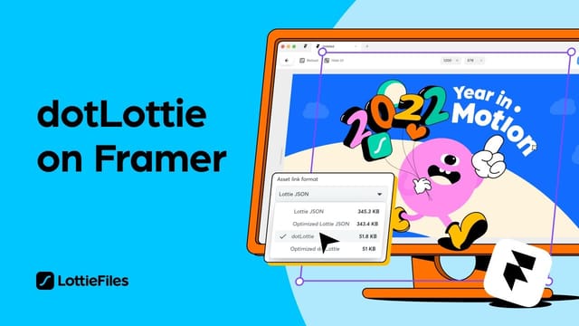 How to add dotLottie animation files to your Framer projects
