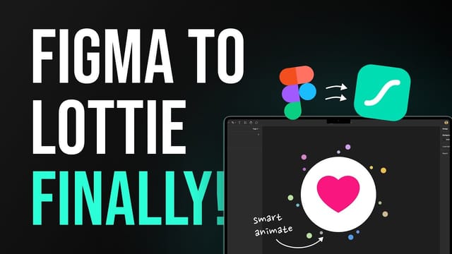 You Can FINALLY Export Figma Animations To Lottie!