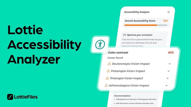 How to use Lottie Accessibility Analyzer for WCAG-compliant animations