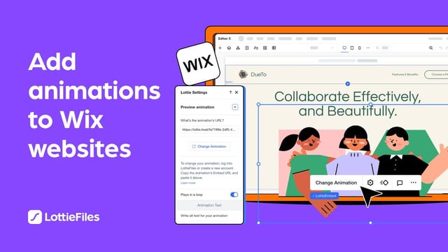 How to intergrate Lottie animations in Wix using Wix Studio & Editor X