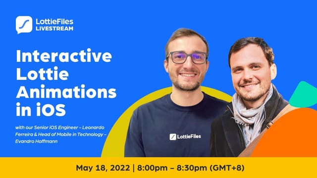How do interactive Lottie animations work in iOS? | Featuring Evandro Hoffman and Leonardo Ferreira