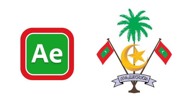 Animating the Emblem of Maldives in 5 minutes