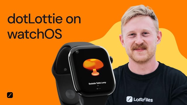 Interactive animation on Apple Watch tutorial | dotLottie animations with State Machines
