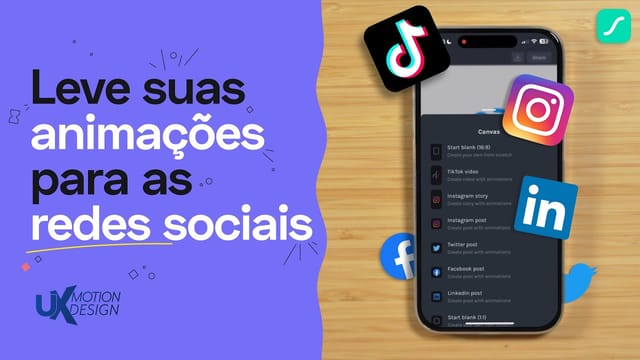 AULA PRÁTICA - Animações Lottie em Redes Sociais - UXMD na Prática