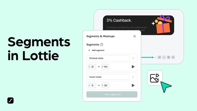 How to preview & segregate segments in Lottie animations