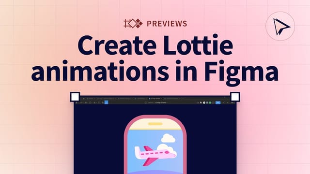 Creating Lottie animations in Figma