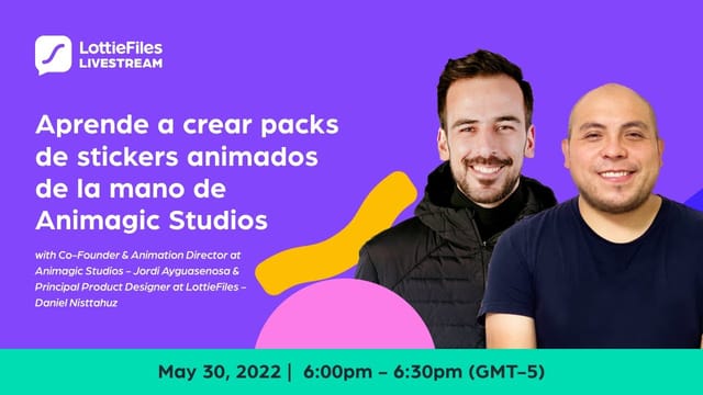 Aprende a crear packs de stickers animados de la mano de Animagic (Make animated sticker packs)