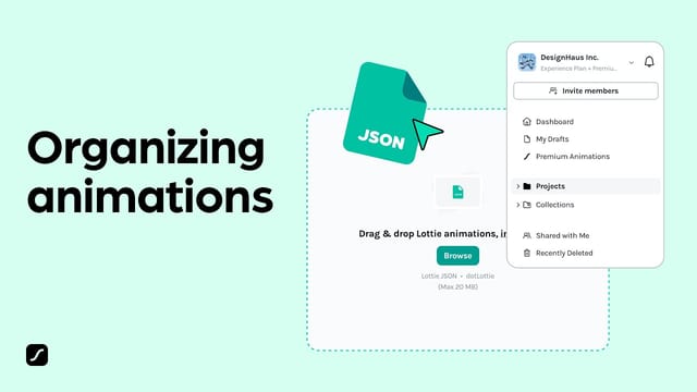 How to organize your animations