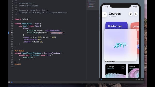 SwiftUI Lottie animations and Swift Package Manager