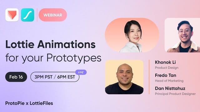 How to add Lottie animations to your ProtoPie prototypes