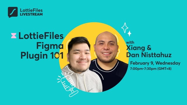 [Livestream] LottieFiles Figma Plugin 101
