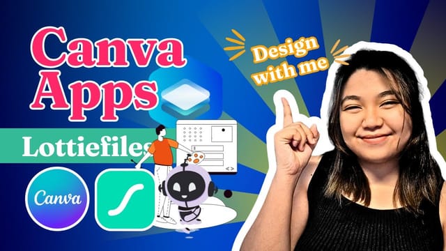Canva Apps Series: Elements in motion | Animation #Canva #lottiefiles