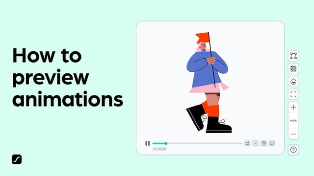 How to preview animations for cross-platform compatibility