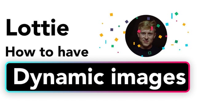 How To Dynamically Load Images In Lottie Animations