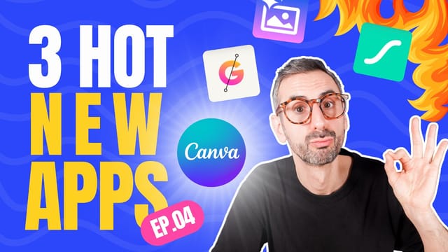 Hot New Canva Apps | Ep. 04 - TypeGradient, LottieFiles, Enhancer