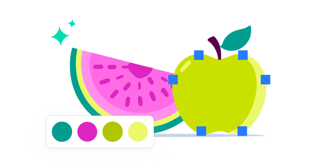 Scalable and editable by default